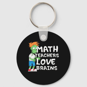 Halloween Wiskunde Teacher Love Sleutelhanger