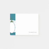 Halloween wit pompoen ontwerp illustratie post-it® notes (Voorkant)