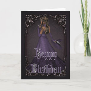 Halloween Witch 3 octobre Bonne carte d'anniversai
