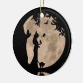 Halloween Witch and Familiars Decorations Ornament (Links)