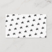 Halloween Witch Baby Shower Diaper Raffle Informatiekaartje (Achterkant)