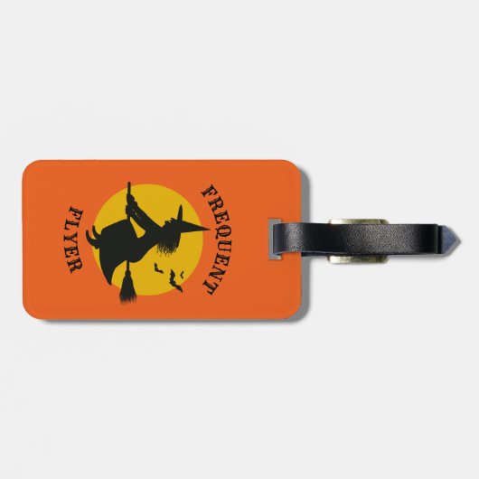 Halloween Witch Bagagelabel (Achterkant horizontaal)
