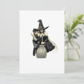 Halloween Witch & Boy: Dark Magic Duo aangekondigd Kaart (Staand voorkant)