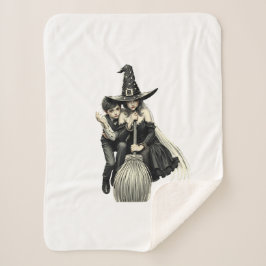 Halloween Witch & Boy: Dark Magic Duo aangekondigd Sherpa Deken