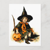  Halloween Witch Briefkaart (Voorkant)