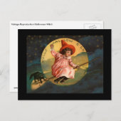  Halloween Witch Briefkaart (Voorkant / Achterkant)