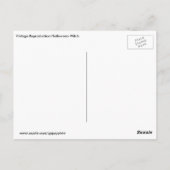  Halloween Witch Briefkaart (Achterkant)