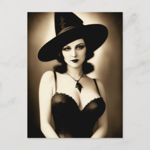 Halloween Witch Briefkaart