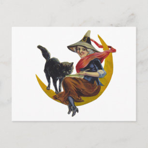 Halloween Witch Briefkaart
