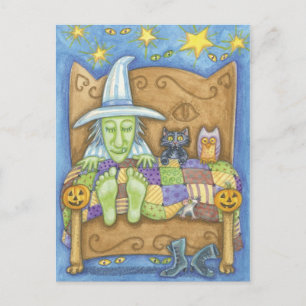 Halloween Witch Briefkaart