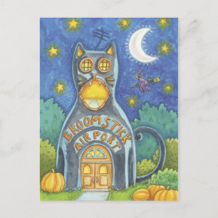 Halloween Witch Briefkaart