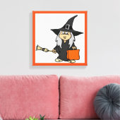 HALLOWEEN WITCH CANVAS AFDRUK (Insitu (Woonkamer))
