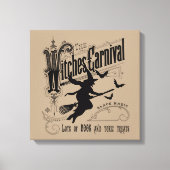 Halloween Witch Canvas Afdruk (Voorkant)