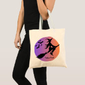 Halloween Witch Canvas tas (Voorkant (product))
