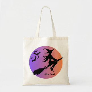Halloween Witch Canvas tas