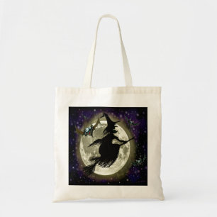 Halloween Witch Canvas tas