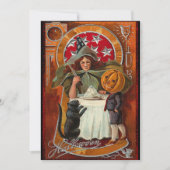  Halloween Witch Casting Spell met hand (Voorkant)