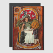  Halloween Witch Casting Spell met hand (Voorkant / Achterkant)