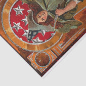  Halloween Witch Casting Spell met hand Tissuepapier (Detail)