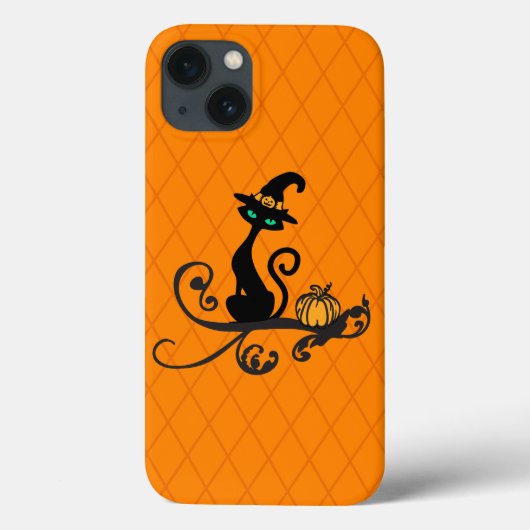 Halloween Witch Cat Case-Mate iPhone Case (Achterkant)