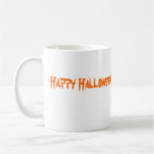 Halloween Witch Cat en Pumpkin Koffiemok (Links)