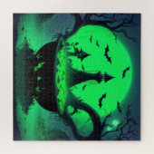 Halloween Witch Cauldron Legpuzzel (Horizontaal)