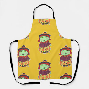 Halloween Witch Classic Cool Art Pattern Schort