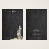 Halloween Witch Earring Display Kaart (Voorkant /achterkant)