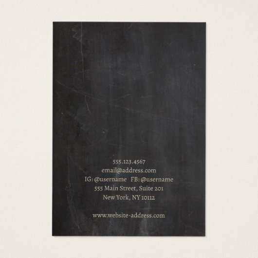 Halloween  Witch Earring Display Kaart (Achterkant)