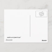 Halloween Witch en Cauldron Briefkaart (Achterkant)