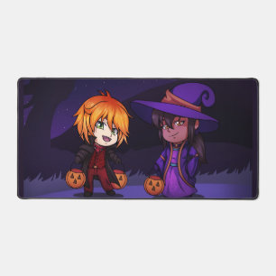 Halloween Witch et Vampire Chibi