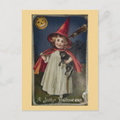  Halloween Witch Feestdagenkaart (Voorkant)