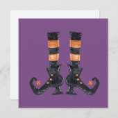 Halloween Witch Feet Gepersonaliseerd (Voorkant / Achterkant)