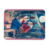 Halloween Witch Flexible Magnet Magneet (Horizontaal)