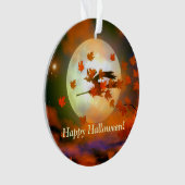 Halloween Witch Flight Ornament (voorkant)