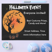 Halloween Witch Flyer (Enkel)
