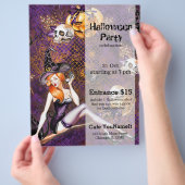 Halloween Witch Flyer (Hand)