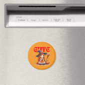 Halloween Witch Fun Magnet Magneet (Insitu (Vaatwasser))