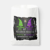 Halloween Witch Gender Reopenbaart zich Bedankzakje (Voorkant)