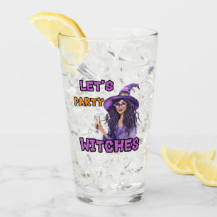 Halloween witch glas