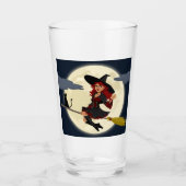 Halloween Witch Glas (Voorkant)