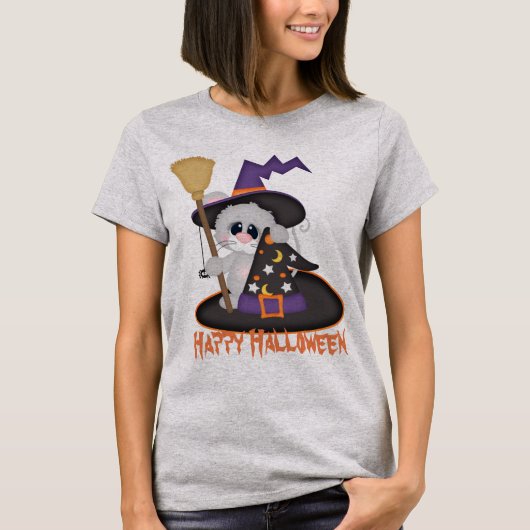 Halloween Witch Holiday muis t-shirt (Voorkant)
