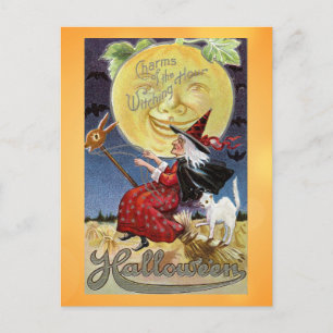 Halloween Witch Hour Briefkaart