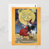  Halloween Witch Hour Briefkaart (Voorkant / Achterkant)