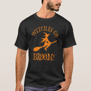 Halloween Witch Ideeën waarom ik echt kan rijden T-shirt