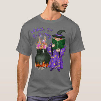 Halloween Witch in training T-shirt