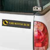 Halloween Witch is in Bumpersticker (Op Truck)