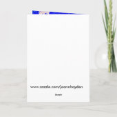 HALLOWEEN WITCH JOKE Folded Wenskaart Kaart (Achterkant)