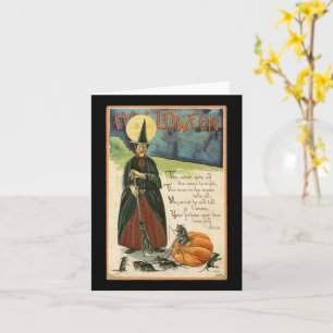 Halloween Witch  Kaart