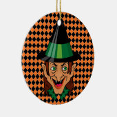 Halloween Witch Keramisch Ornament (Rechts)